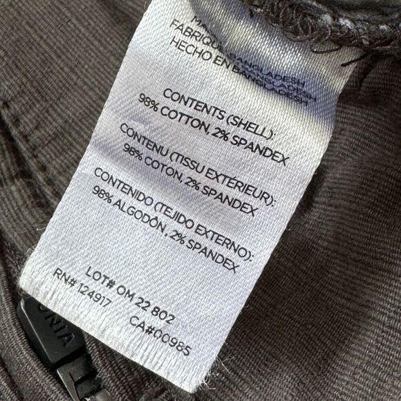 Onia Men’s All Terrain Ripstop Drawstring Pants In Grey/Charcoal Size XL - Picture 15 of 16